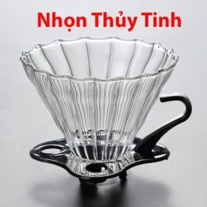 Phễu Lọc Cà Phê V60 Chịu Nhiệt