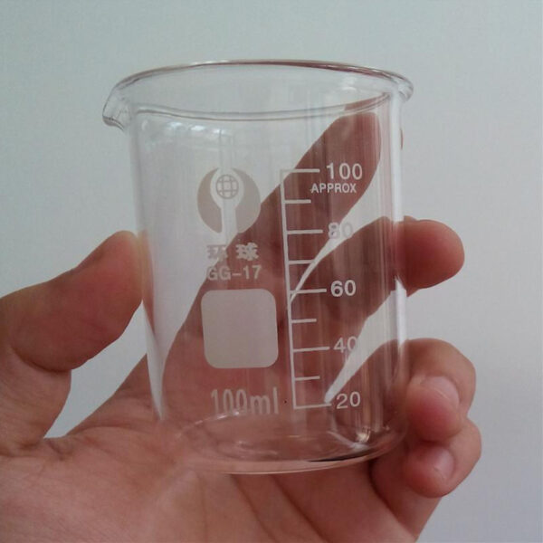 Cốc đo lường, chia vạch chịu nhiệt thủy tinh borosilicate - Hình ảnh 5