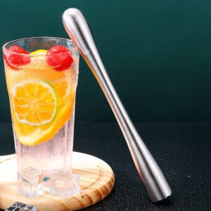 Chày Dầm Pha Chế Inox 304 – Dụng Cụ Giã Trái Cây, Thảo Mộc Pha Cocktail Chuyên Nghiệp