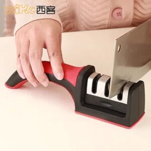 Đá Mài Dao Đa Năng 3 Nấc – Sắc Bén Tức Thì, Bếp Nhà Như Mới