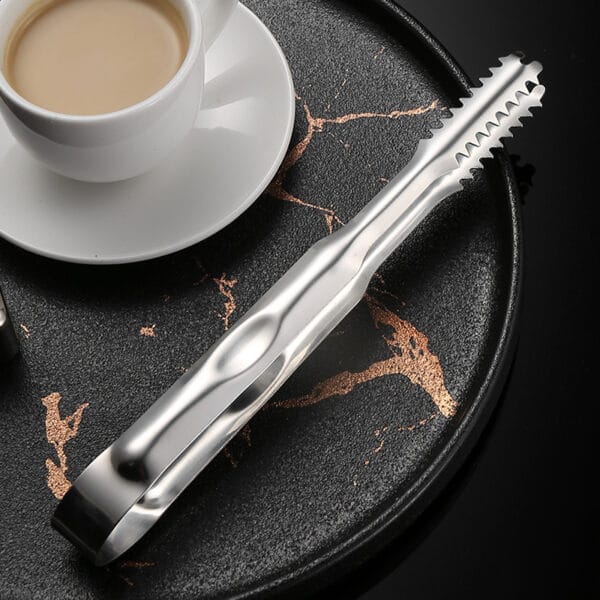 Gắp đá inox cao cấp, gắp đá đàn hồi có tay cầm chống trượt - Hình ảnh 8