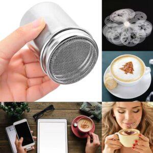 Combo 16 Khuôn Latte Art – Tạo Hình Nghệ Thuật Cho Cốc Cà Phê Đậm Chất Barista