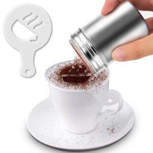 Combo 16 Khuôn Latte Art – Tạo Hình Nghệ Thuật Cho Cốc Cà Phê Đậm Chất Barista