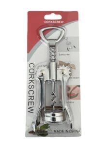 Dụng Cụ Mở Rượu Vang Inox Cao Cấp – Nhẹ Nhàng, Sang Trọng, Bền Bỉ