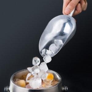 Múc Đá Inox 304 & Hợp Kim Nhôm – Chống Gỉ, Gọn Nhẹ, Đẹp Mắt – Dụng Cụ Quầy Bar Không Thể Thiếu