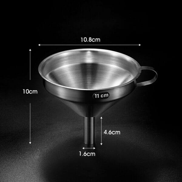 Phễu Inox 304 Nhà Bếp, Lọc dầu, Chất Lỏng, lọc Rượu Loại Lớn - Hình ảnh 8