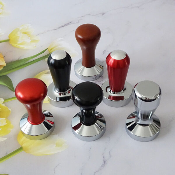 Espresso Tamper, Tamper nén cà phê bằng inox đặc cao cấp - Hình ảnh 6