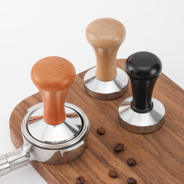 Espresso Tamper – Tamper Nén Cà Phê Inox 304 Đặc Cao Cấp | Chuẩn Barista – Cầm Chắc, Nén Đều, Chiết Xuất Ngon