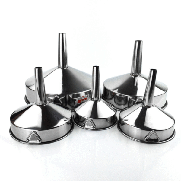 Phễu Inox Tròn Nhà Bếp Loại Lớn – Lọc Dầu, Chất Lỏng, Rượu | An Toàn – Bền Bỉ – Đa Năng