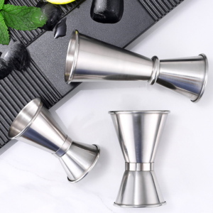 Ly đong định lượng 2 đầu làm bằng thép không gỉ 304