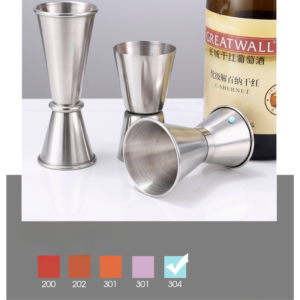 Ly đong định lượng 2 đầu làm bằng thép không gỉ 304