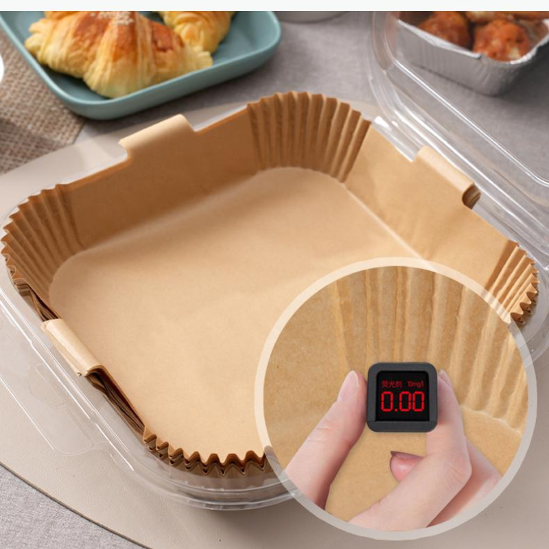 Giấy Lót Nồi Chiên Không Dầu, Giấy Lót Nướng (Set 100 Tờ) - Ảnh 4