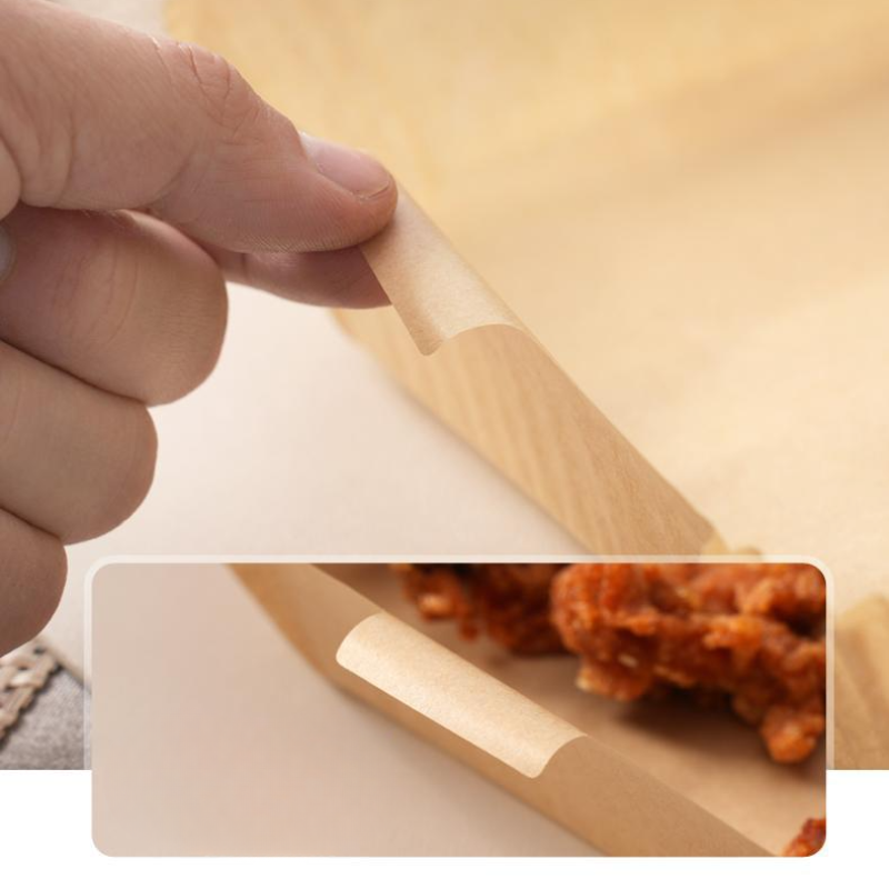 Giấy Lót Nồi Chiên Không Dầu, Giấy Lót Nướng (Set 100 Tờ) - Ảnh 2